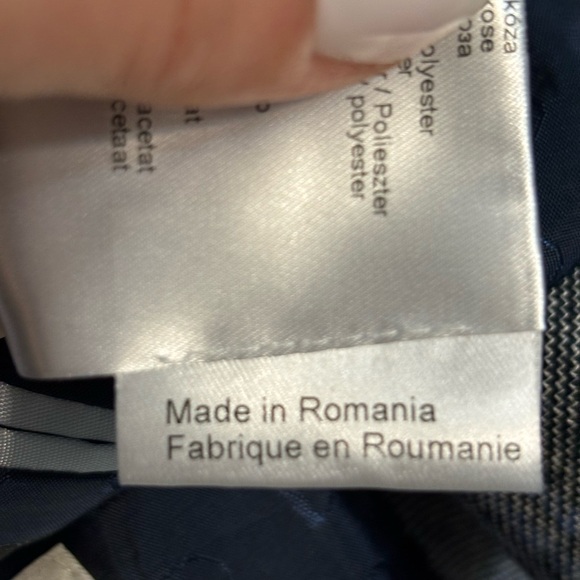 DIGEL Doug Blazer Linen Wool Blend Checked Blazer, Luxury Germany Designer - Picture 14 of 16